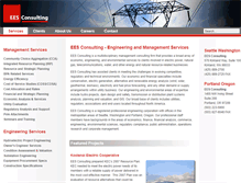 Tablet Screenshot of eesconsulting.com